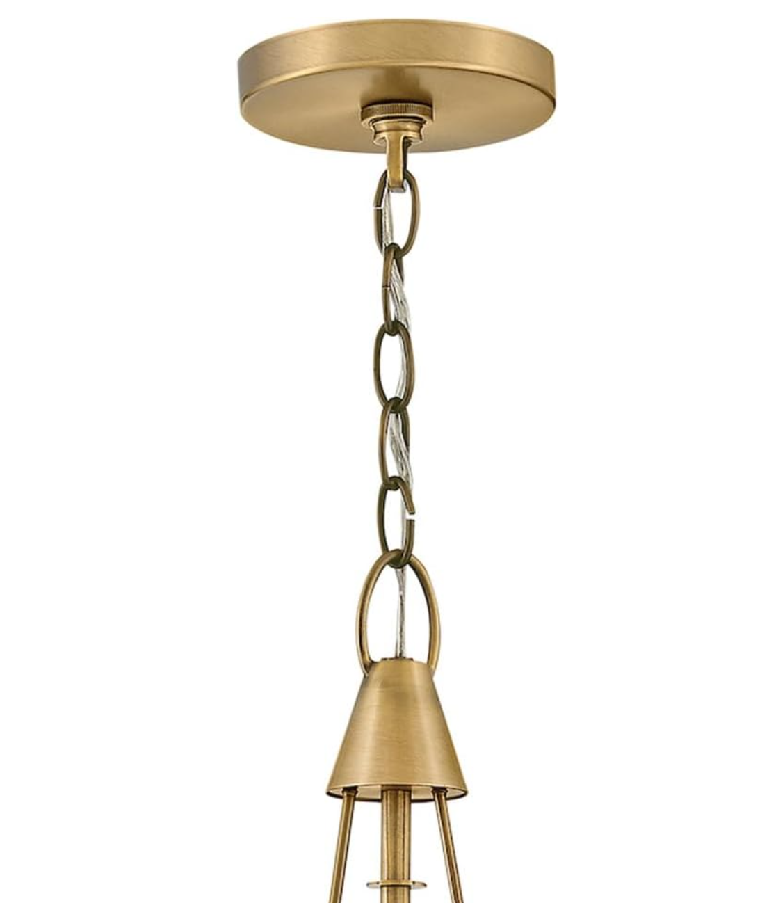 Hinkley Lighting 45027 Danvers 11" Wide Pendant Dark Brass Indoor Lighting Pendants