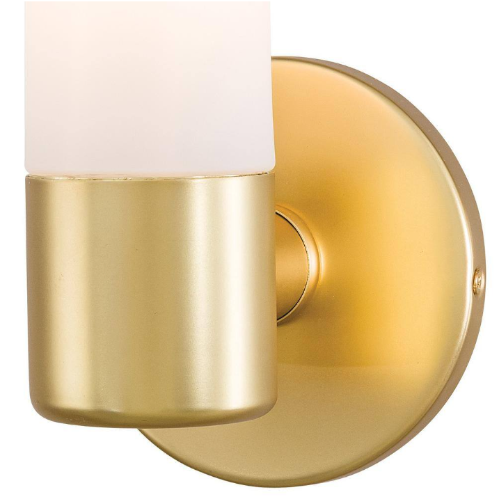 Saber 1-Light Honey Gold Wall Sconce