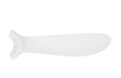 Tager 52" Smart Matte White Ceiling Fan, Indoor/Outdoor, Remote, Hubspace