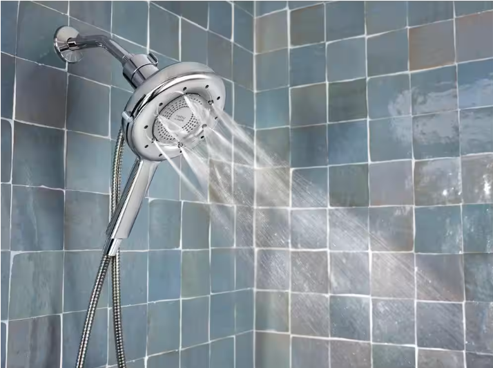 MOEN Nebia 4-Spray Patterns 6.5  Wall Mount Magnetix Handheld Shower Head Chrome