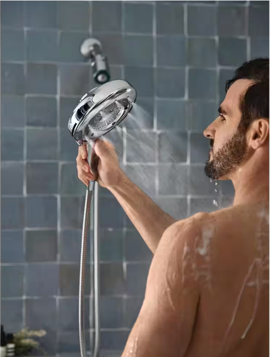 MOEN Nebia 4-Spray Patterns 6.5  Wall Mount Magnetix Handheld Shower Head Chrome