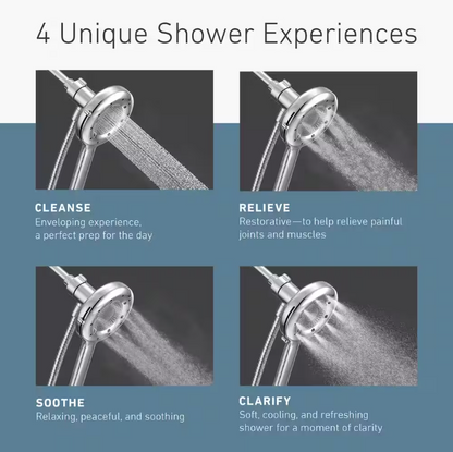 MOEN Nebia 4-Spray Patterns 6.5  Wall Mount Magnetix Handheld Shower Head Chrome