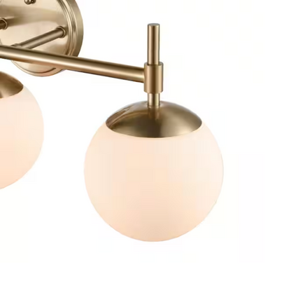 929 LIGHTING 24 in. 3-Light Modern Gold Vanity Light