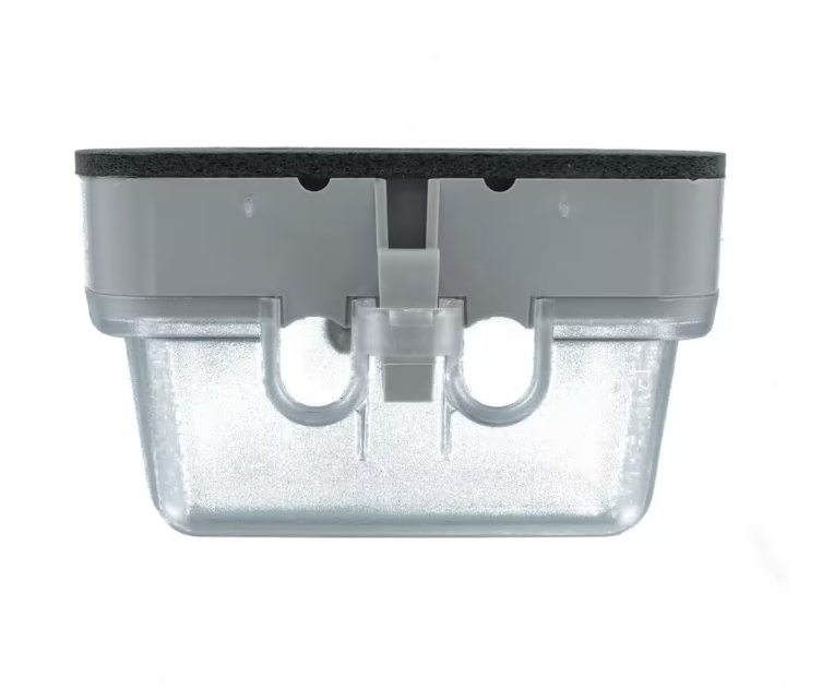 Leviton 5981-UCL While-in-Use Cover for GFCI/Decora Duplex and Single Outlet  Horizontal  Clear