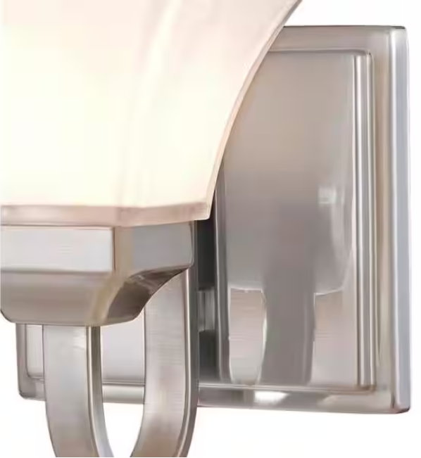 Minka Lavery Agilis 1-Light Brushed Nickel Bath Light