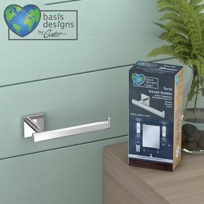 Form Toilet Paper Holder in Chrome