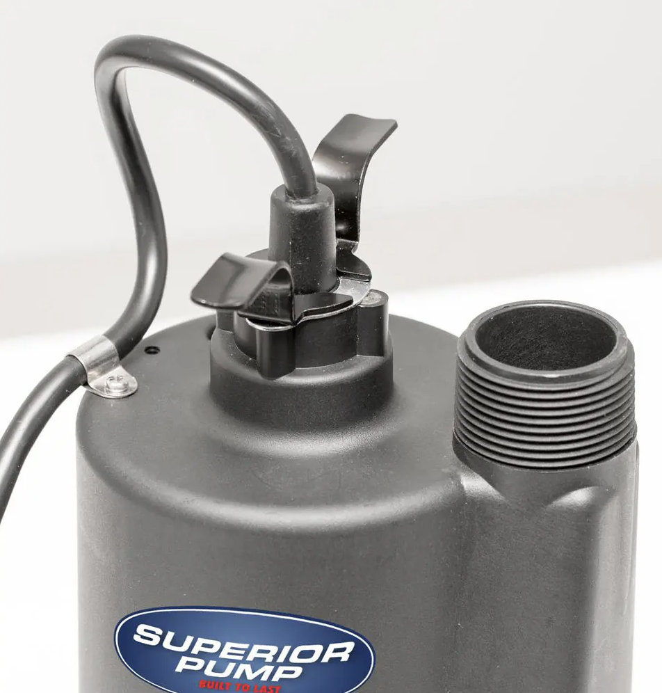 Superior Pump 1/4 HP Submersible Thermoplastic Utility Pump