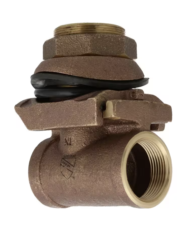 Water Source PA125NL 1.25 in. Brass Pitless Adapter