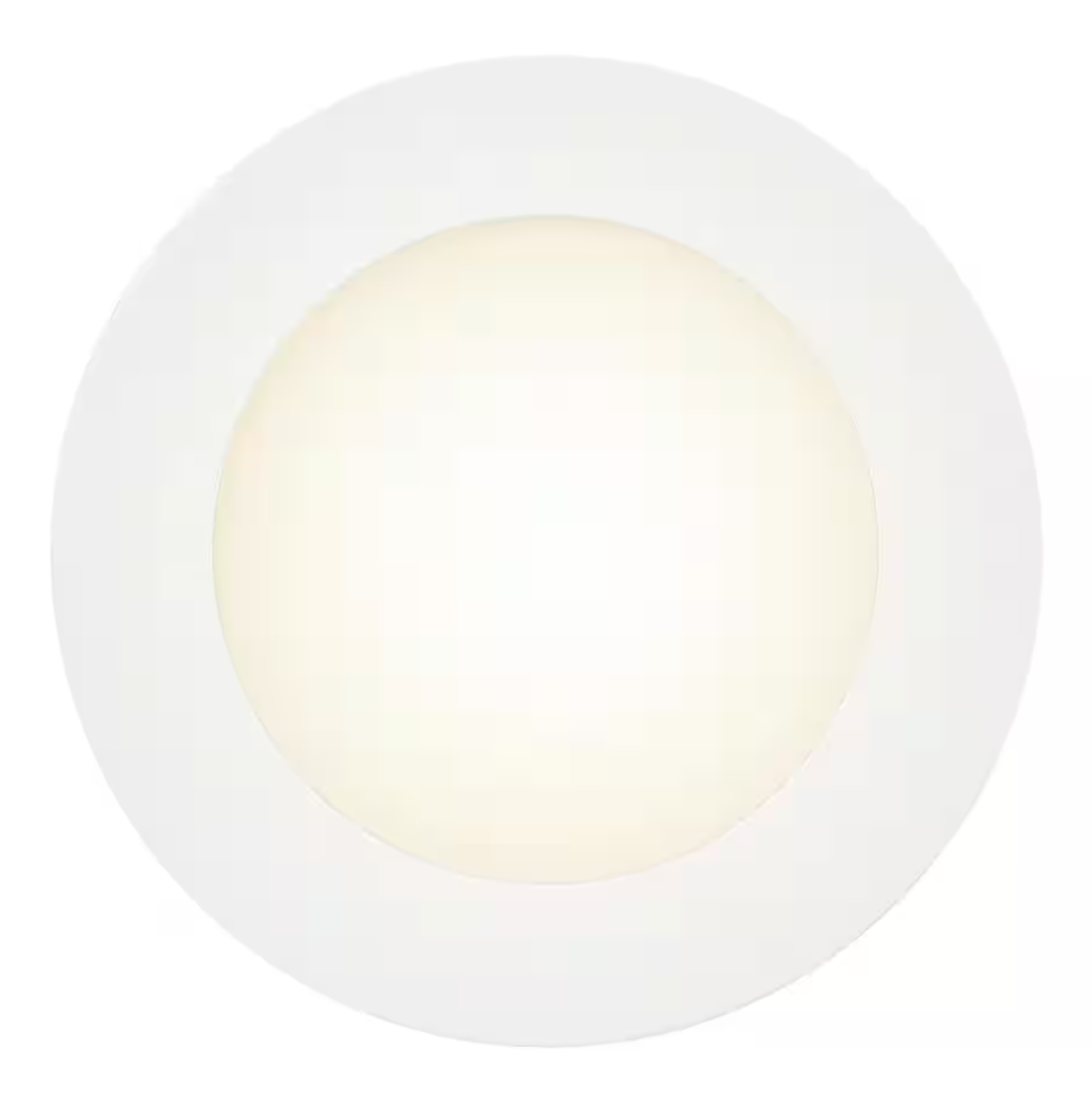 Commercial Electric Slim 6 in. Retro Fit Color Selectable Recessed Integrated LED High Lumen