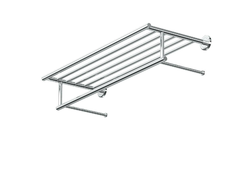 Gatco Latitude II 24 in. Towel Rack in Chrome