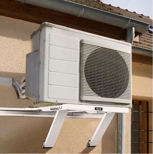 VEVOR Air Conditioner Support Bracket 220 lbs. Load Capacity No Drilling Easy Installation Fit Single or Double Hung Windows