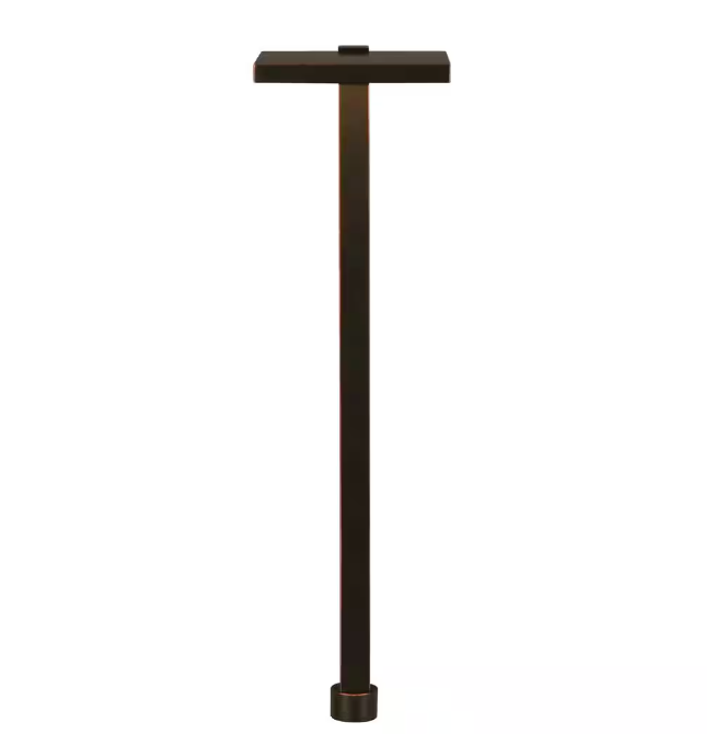 Hampton Bay Glenwood 25-Watt Equivalent Low Voltage Oil Rubbed Bronze Integrated LED Outdoor Landscape Path Light