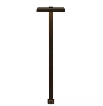 Hampton Bay Glenwood 25-Watt Equivalent Low Voltage Oil Rubbed Bronze Integrated LED Outdoor Landscape Path Light