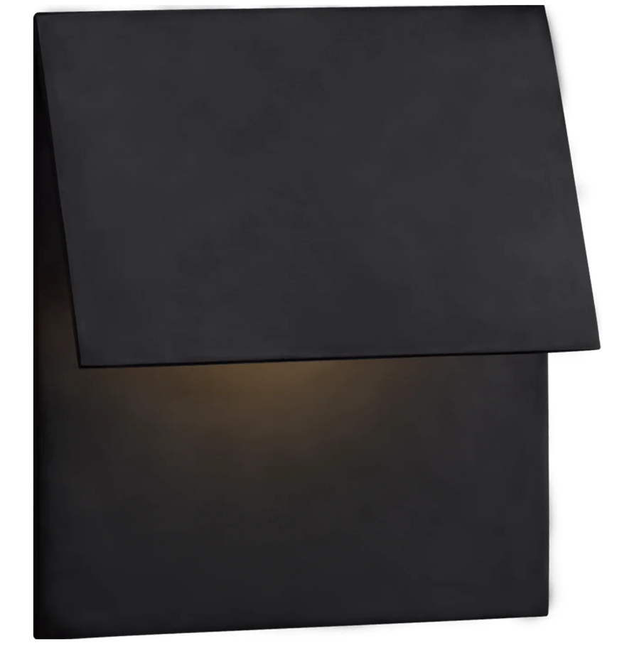 Visual Comfort Esker 9" LED Outdoor Wall Light by Kelly Wearstler KW 2707BZ - NEW