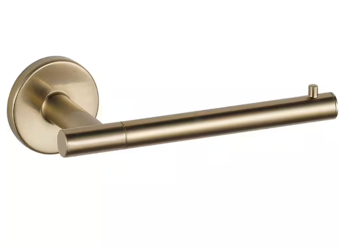 Delta Trinsic Single Post Toilet Paper Holder in Champagne Bronze