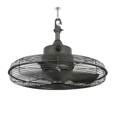 Home Decorators Collection Calthorpe 20 in. Indoor/Outdoor Wet Rated Portable Natural Iron Ceiling Fan