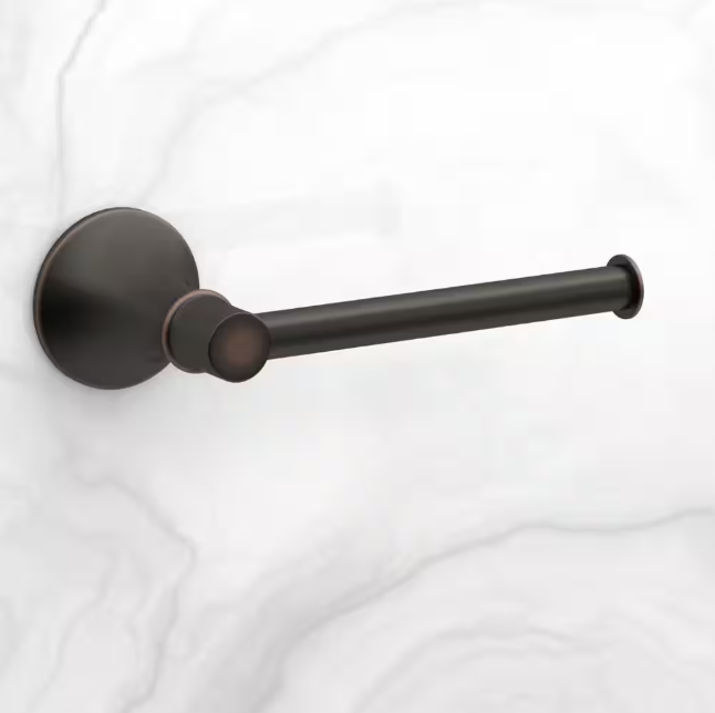 Glacier Bay Wall Mounted Sadira Toilet Paper Holder in Bronze