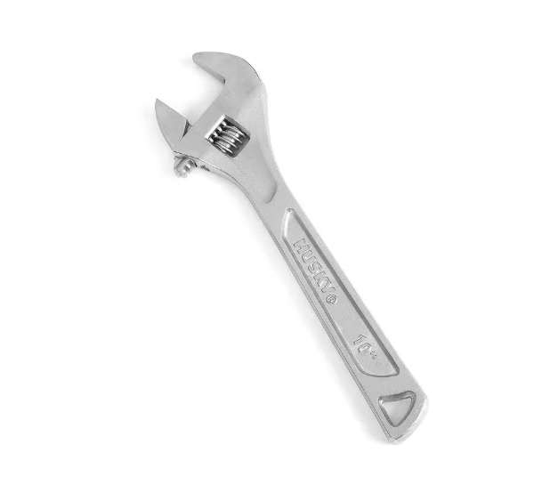 Husky 10 in. Adjustable Wrench