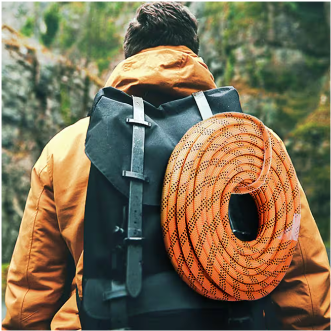 VEVOR 9/16 in. Double Braid Polyester Rope 200 ft. Nylon Pulling Rope 8600 lbs. Breaking Strength Polyester Load Sailing Rope
