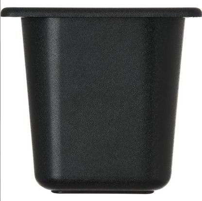 Carlisle Coldmaster® Deep Food Pan 1/6 Size - Black CM110403