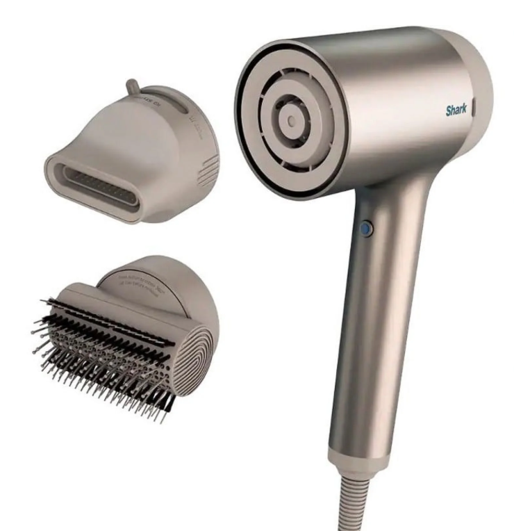 Shark HyperAIR Ionic Hair Dryer with IQ 2-in-1 Concentrator & Styling Brush Attachments, HD112