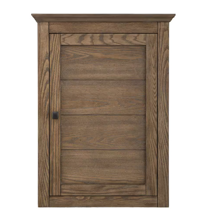 Home Decorators Collection Stanhope 22 in. W x 8 in. D x 30 in. H Bathroom Storage Wall Cabinet in Reclaimed Oak