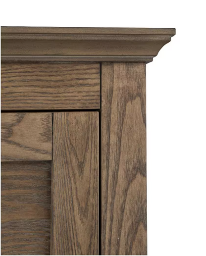 Home Decorators Collection Stanhope 22 in. W x 8 in. D x 30 in. H Bathroom Storage Wall Cabinet in Reclaimed Oak