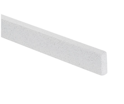 Glacier Bay 37 in. W Cultured Marble Vanity Backsplash in White