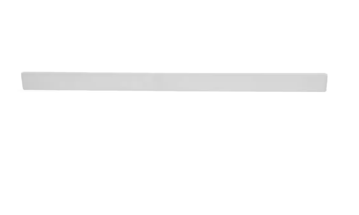 Glacier Bay 37 in. W Cultured Marble Vanity Backsplash in White