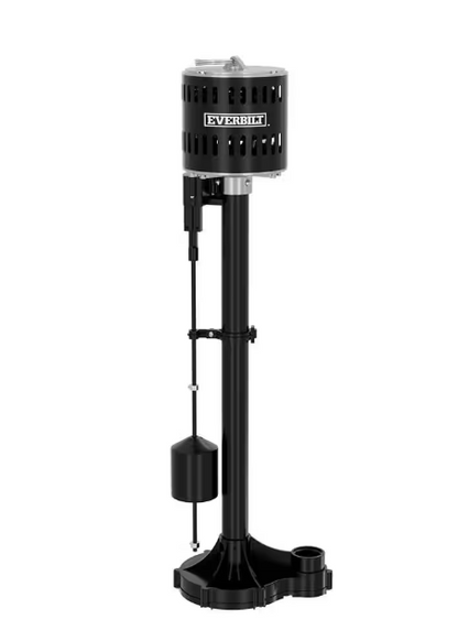 Everbilt 1/3 HP Plastic Pedestal Sump Pump