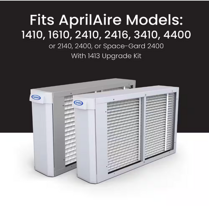 AprilAire 410 16 in. x 25 in. x 4 in. MERV 11 FPR 12 Pleated Filter For Air Cleaner Models 1410/1610/2410/2416/3410/4400 (1-Pack)