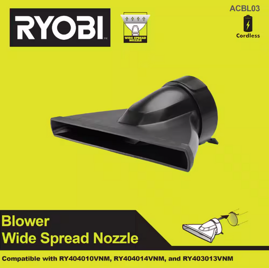 RYOBI Wide Rubber Blower Nozzle