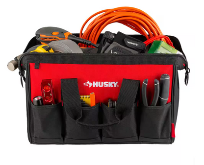 Husky 18 in., 15 in. and 12 in. Tool Bag Combo