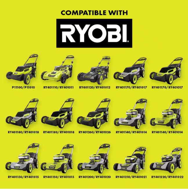 RYOBI High Capacity Mower Grass Bag