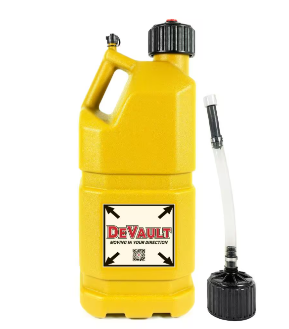Devault Enterprises 5 Gal. Yellow Utility Container