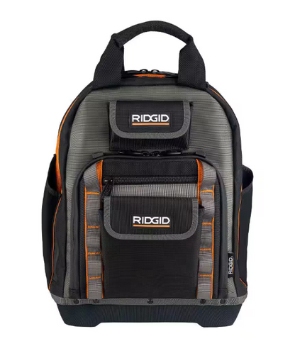 RIDGID 15 in. 55 Pocket Professional Grade Tool Backpack