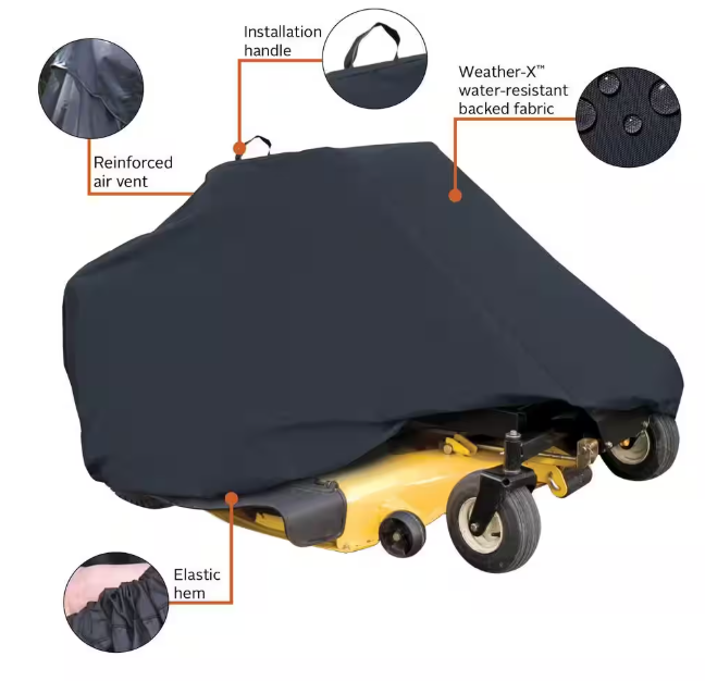 Classic Accessories Zero-Turn Lawn Mower Cover