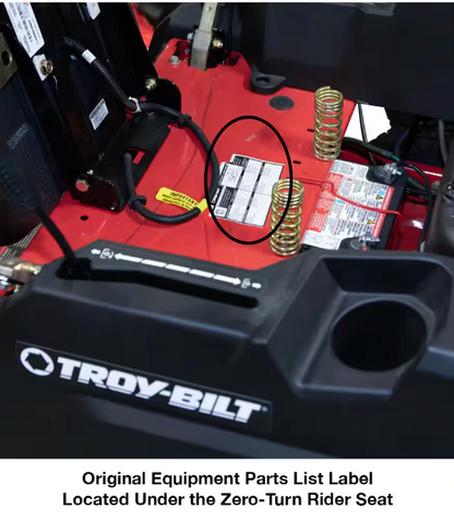 Troy-Bilt Original Equipment Xtreme 42 in. Mulch Kit for Riders and Zero Turn Lawn Mowers (2023 and After)