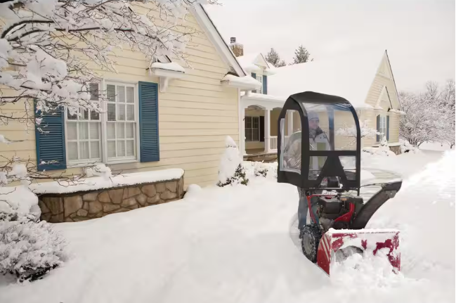 Arnold Universal Snow Cab Attachment for Most Two and Three Stage Snow Blowers