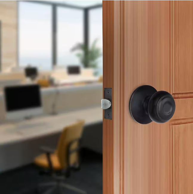 Defiant Hartford Aged Bronze Hall/Closet Door Knob Contractor Pack