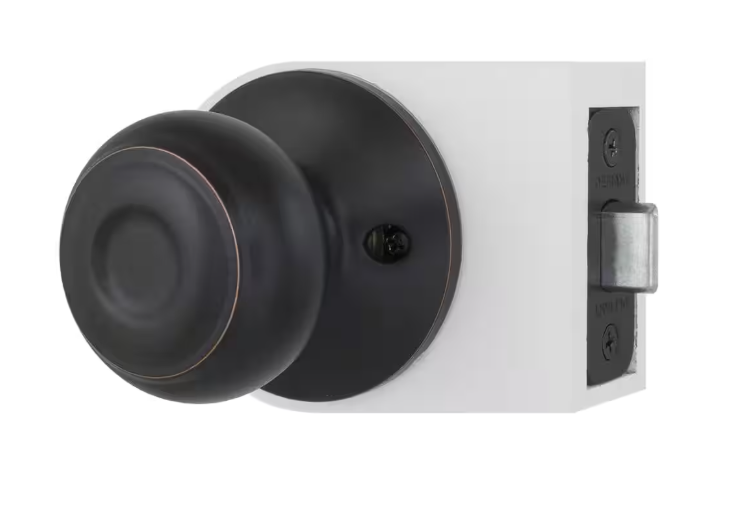 Defiant Hartford Aged Bronze Hall/Closet Door Knob Contractor Pack