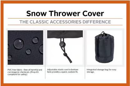 Classic Accessories Snow Blower Cover