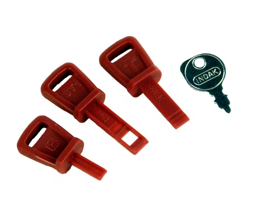 Arnold Universal Replacement Key Set for Most One, Two and Three Stage Snow Blowers (4-Piece)