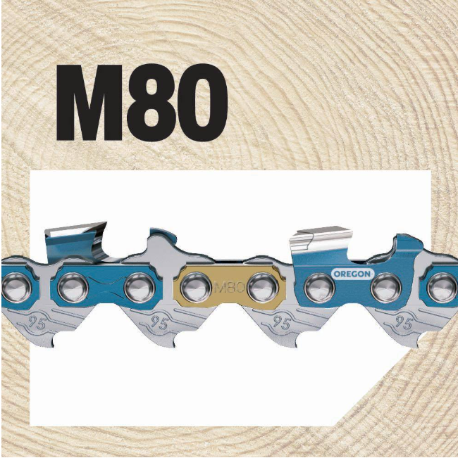 Oregon M80 Chainsaw Chain for 20 in. Bar Fits Husqvarna, Craftsman Jonsered and others