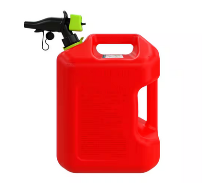 Scepter 5 Gal. Smart Control Gas Can with Rear Handle, Red Fuel Container