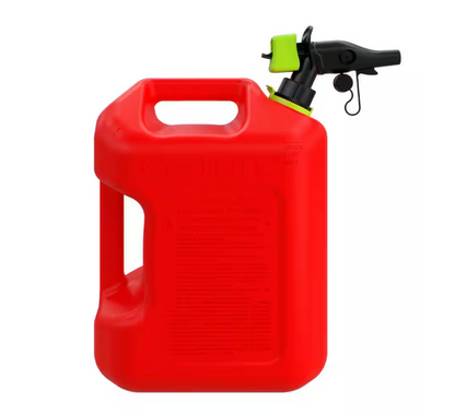 Scepter 5 Gal. Smart Control Gas Can with Rear Handle, Red Fuel Container