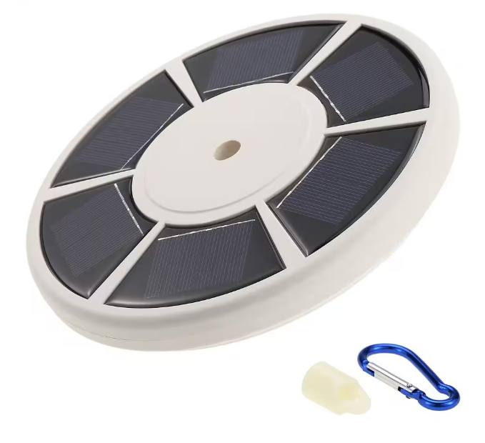 ANLEY 26 LED Solar Powered Flag Pole Light Ultra Bright Full Coverage Flagpole Downlight for Most 15 ft. to 25 ft. Poles
