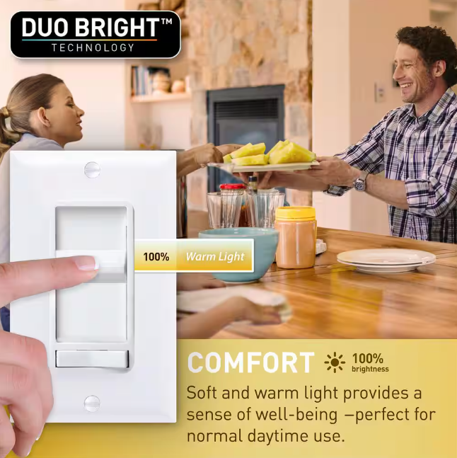 Commercial Electric Flexinstall LED 6 in. Matte Black Dual Band Recessed Ceiling Light for Home with 5CCT + DuoBright Dimming