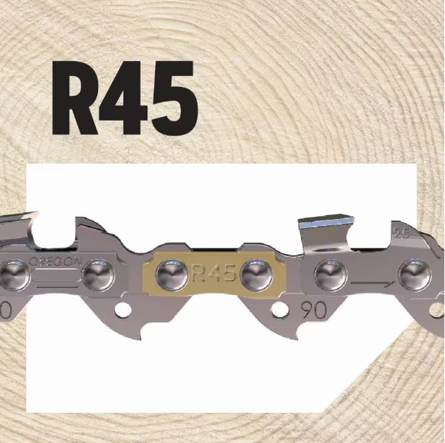 Oregon R45 Chainsaw Chain for 12 in. Bar, Fits Echo, Makita, Craftsman, Husqvarna, Ryobi and more