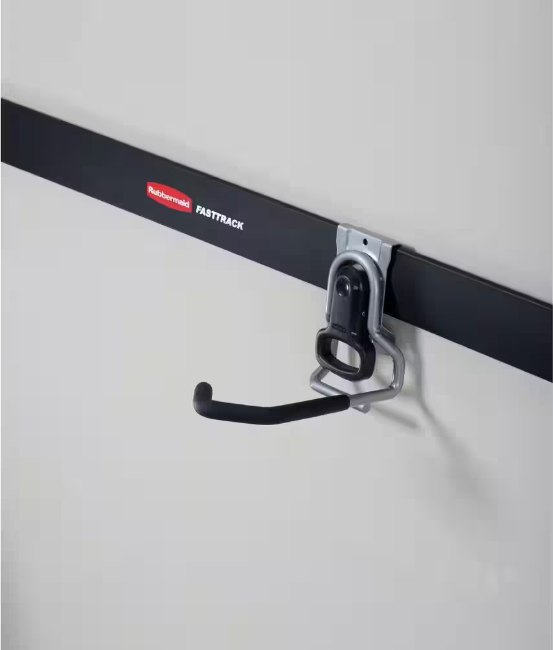 (2-Pack) Rubbermaid FastTrack Garage Vertical Bike Hook